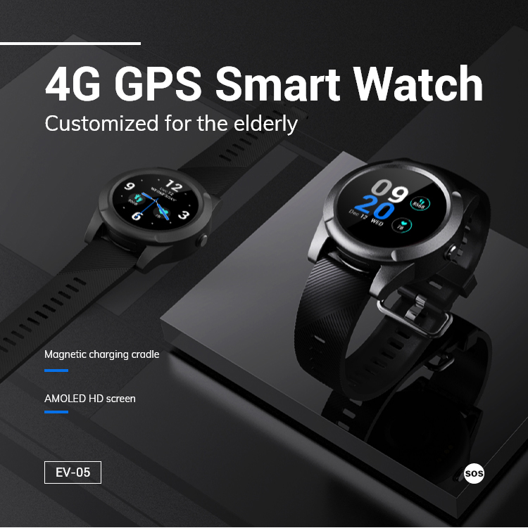 Senior GPS Tracking Smart Watc - Fall Detection Watch recensie en prijs
