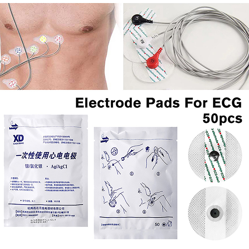 50PCS/Bag Electrode Patch  Dis - Ecg Patch Monitor recensie en prijs