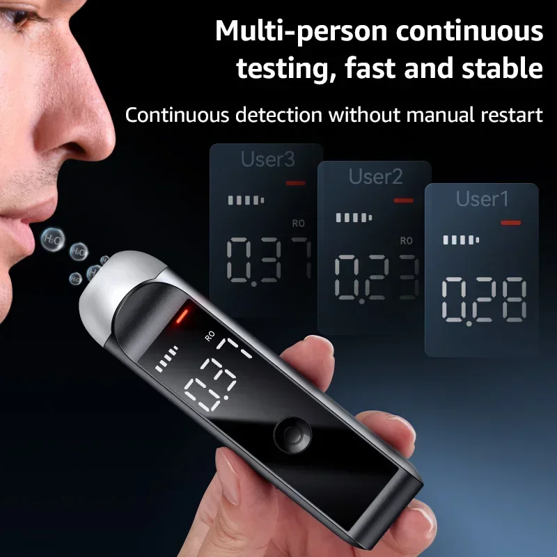 Digital Alcotester new alcohol - Breath Rate Monitor recensie en prijs