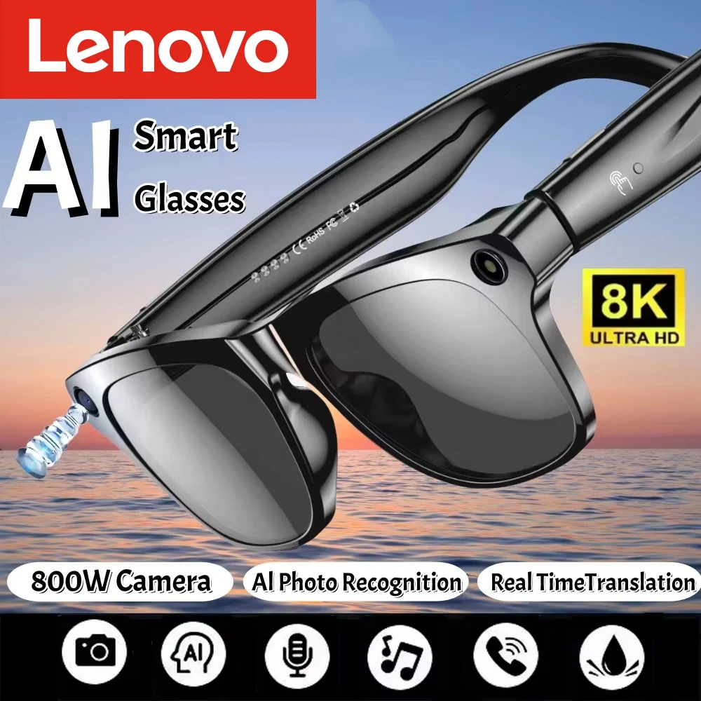 Lenovo AI Smart Glasses 8K HD  - Smart Glasses Lens recensie en prijs