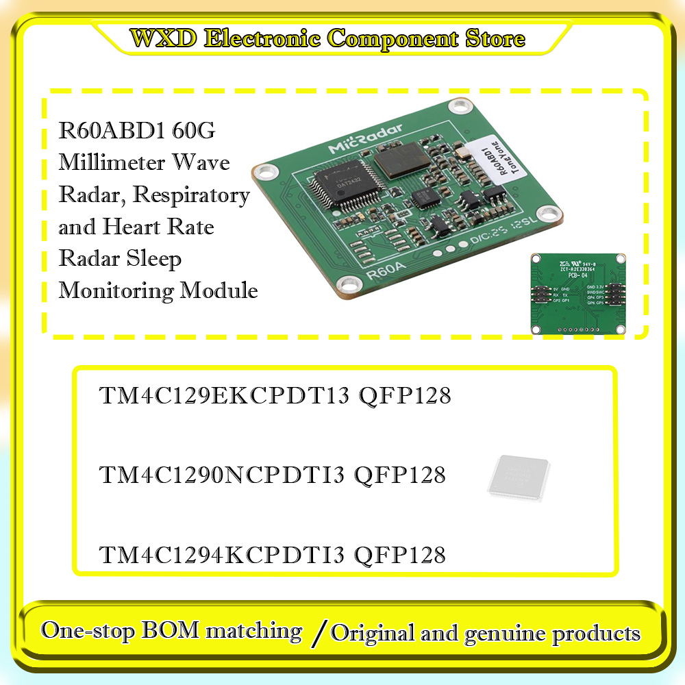 TM4C129EKCPDT13 TM4C1290NCPDTI - Breath Rate Monitor recensie en prijs