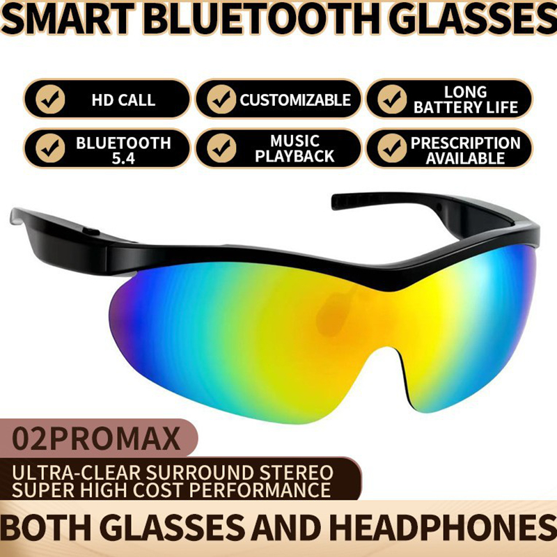 Smart Bluetooth Glasses 02pro  - Smart Glasses Lens recensie en prijs