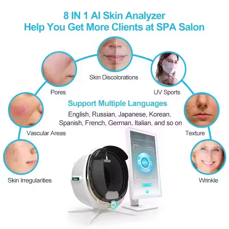 HD Camera 3D Magic Mirror Faci - Galvanic Skin Sensor recensie en prijs
